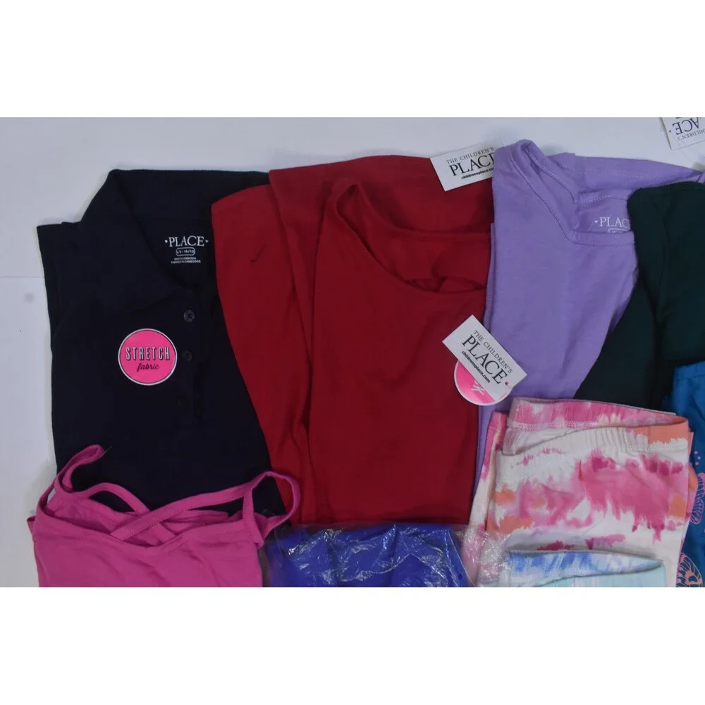 The Childrens Place Lot Of 12 Girls Size Large 10/12 Mixed Season Tops Bottoms